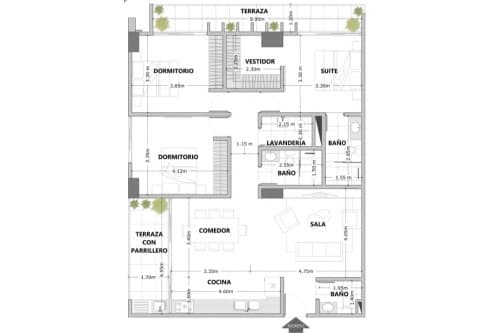 DEPARTAMENTO EN VENTA - CONDOMINIO CALATHEA