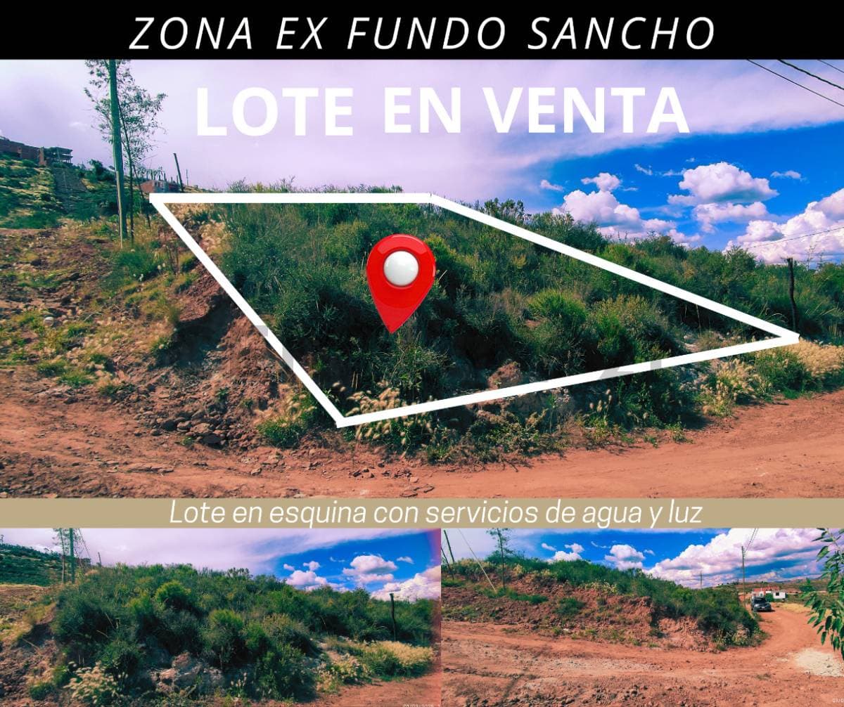 TERRENO EN VENTA EN EL EX FUNDO SANCHO LOTE NRO "017" MANZANO "O"
