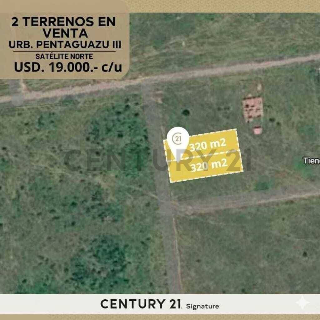 TERRENOS EN VENTA EN URB. PENTAGUAZU III