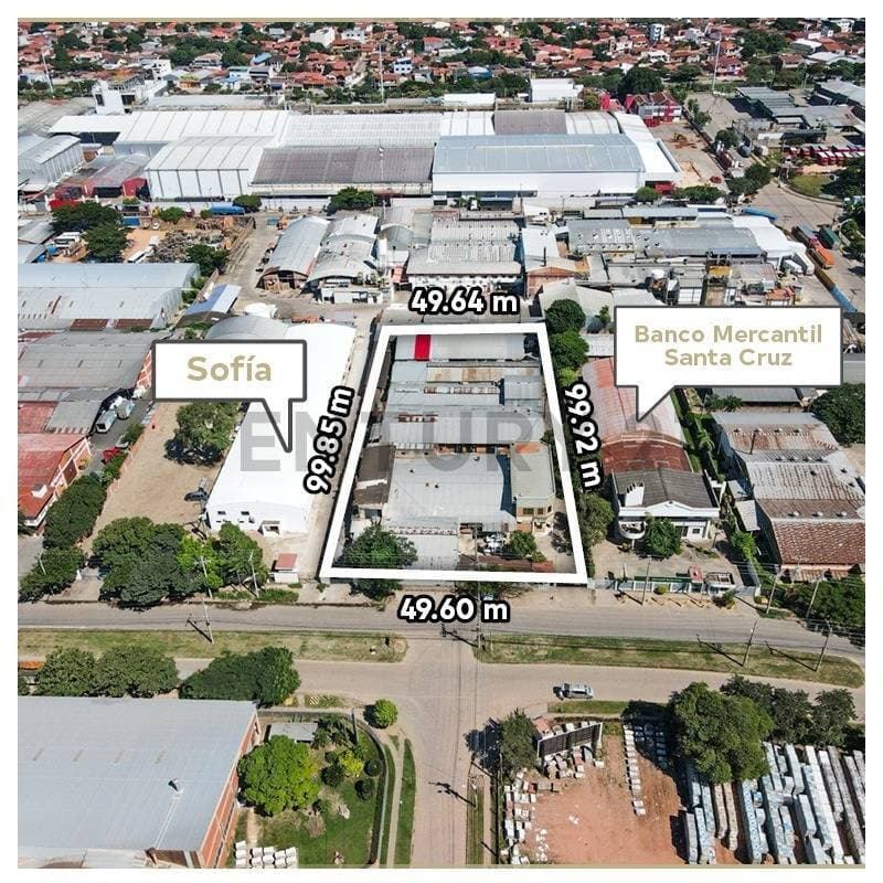 Terreno Galpones con Oficinas en Venta