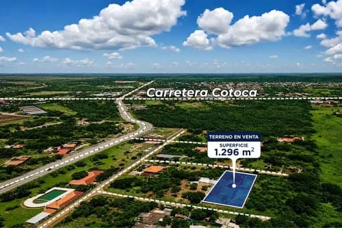TERRENO EN VENTA – KM 10 CARRETERA A COTOCA